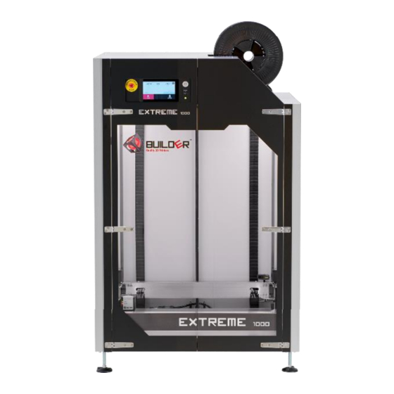 Builder Extreme 1000 PRO Installations- Und Benutzerhandbuch