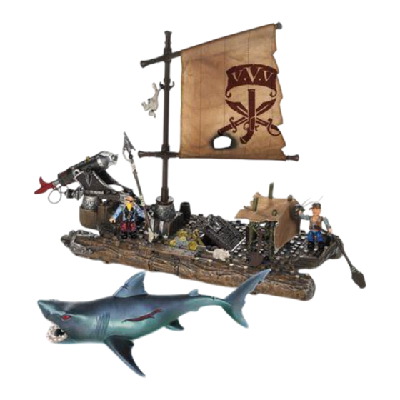 MEGA BLOKS PYRATES Shark Escape 3692 Bedienungsanleitung