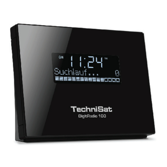 TechniSat DigitRadio 100 Bedienungsanleitung