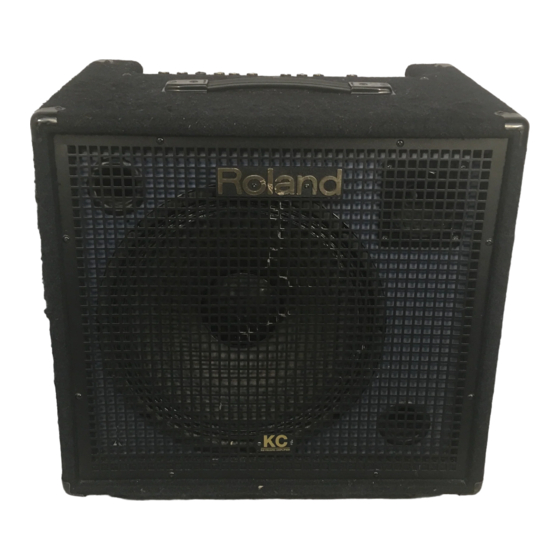 Roland KC-550 Bedienungsanleitung