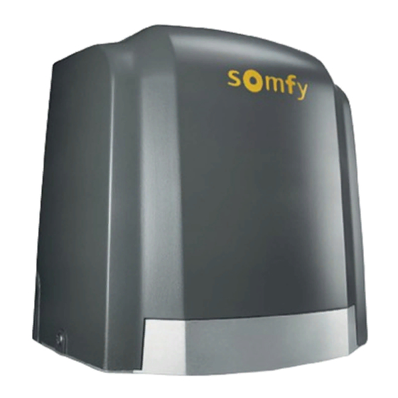 SOMFY SLIDYMOOVE 300 Montage- Und Gebrauchsanleitung
