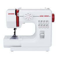 Janome Sew mini Bedienungsanleitung