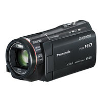 Panasonic HC-X929 Kurzanleitung