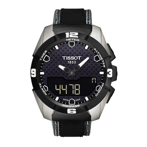 TISSOT T TOUCH SOLAR E84 BEDIENUNGSANLEITUNG Pdf Herunterladen