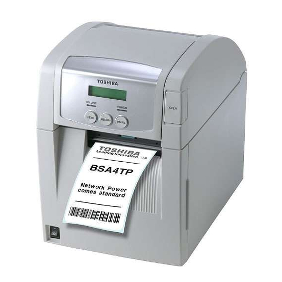 Ip Adress Einstellungen (Tcp/Ip) Toshiba BSA4TP Bedienungsanleitung