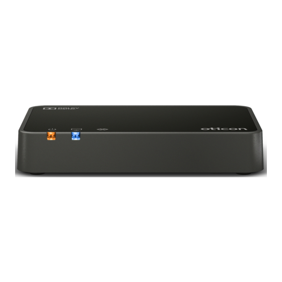 OTICON TV ADAPTER 3.0 BEDIENUNGSANLEITUNG PdfHerunterladen ManualsLib