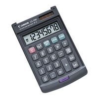 Canon LS-39E Bedienungsanleitung