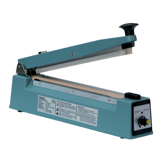 Rotek PM-FS-300-CS Benutzer- Und Wartungshandbuch
