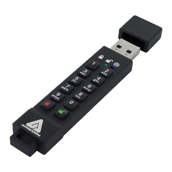 Apricorn Aegis Secure Key 3z Kurzanleitung
