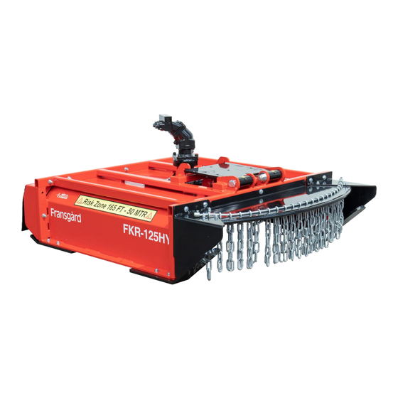 Fransgard FKR-125 HY Bedienungsanleitung