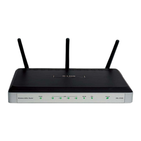 D-Link DSL-2741B Benutzerhandbuch