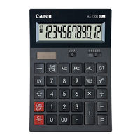 Canon AS-1200 Bedienungsanleitung