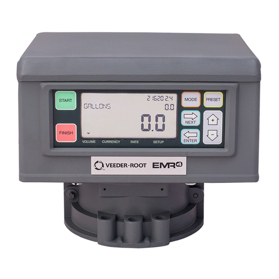 Veeder-Root EMR4 Konfiguration Und Betriebshandbuch