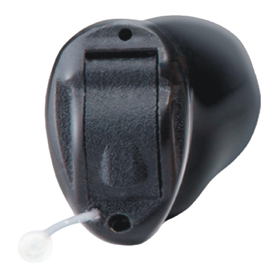 Starkey Hearing Technologies Sound Lens IIC Bedienungsanleitung