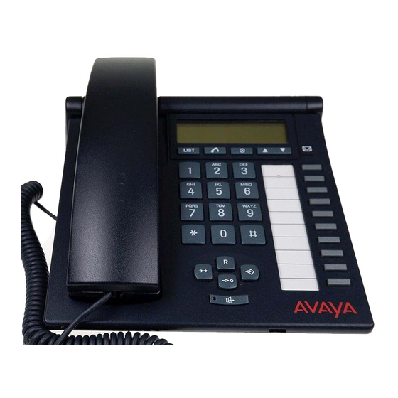 Avaya T3 Standard Bedienungsanleitung