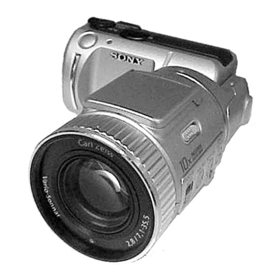 Sony DSC-F505 Bedienungsanleitung