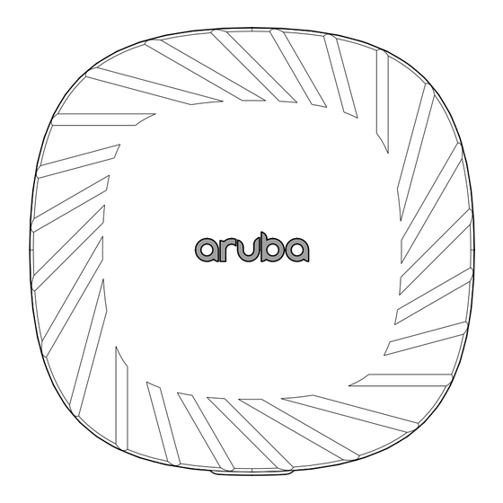 HPE Aruba 510 Serie Installationsanleitung