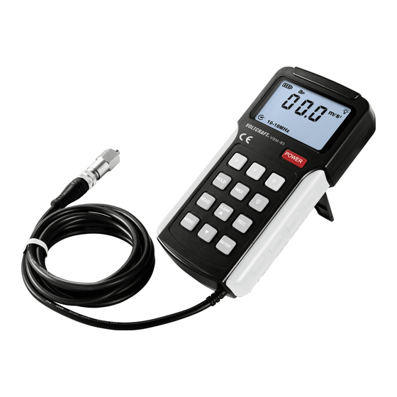 VOLTCRAFT VBM-85 Bedienungsanleitung