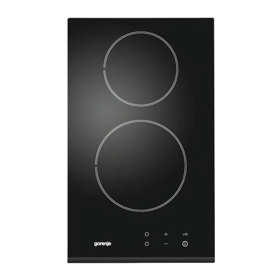 Gorenje ECT310CSC Gebrauchsanweisung, Einbauanweisung Und Anschlußanweisung