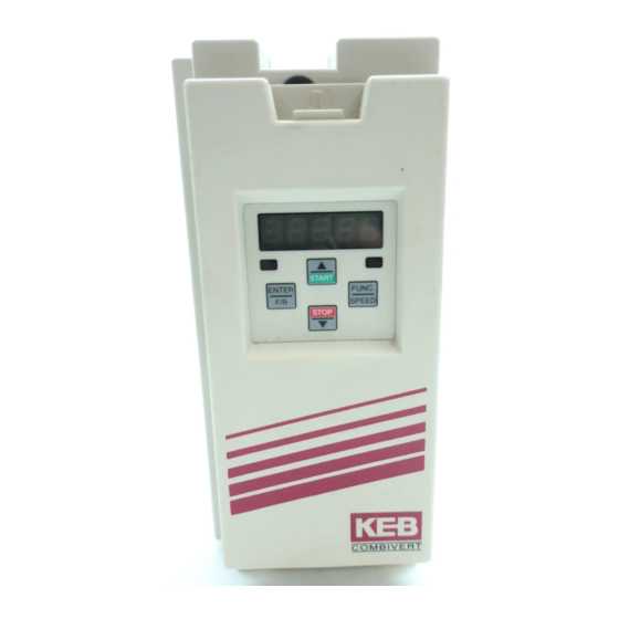 KEB F5 SERVO Installationsanleitung