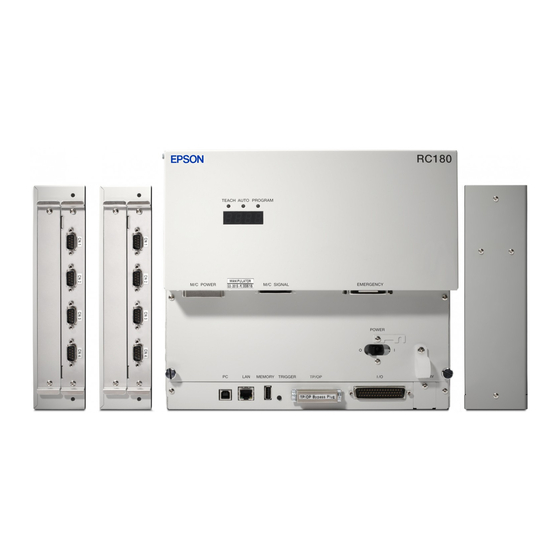 Epson RC180 Sicherheit Und Installation