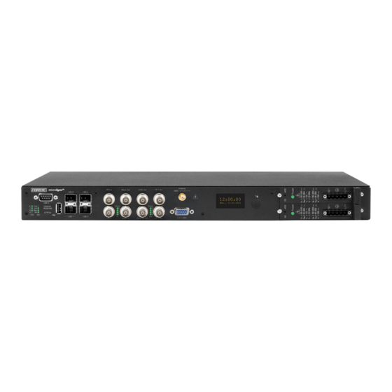 Meinberg microSync NTP Time Source Handbuch