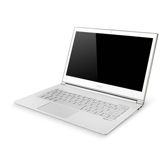 Acer Aspire S7-391 Kurzanleitung