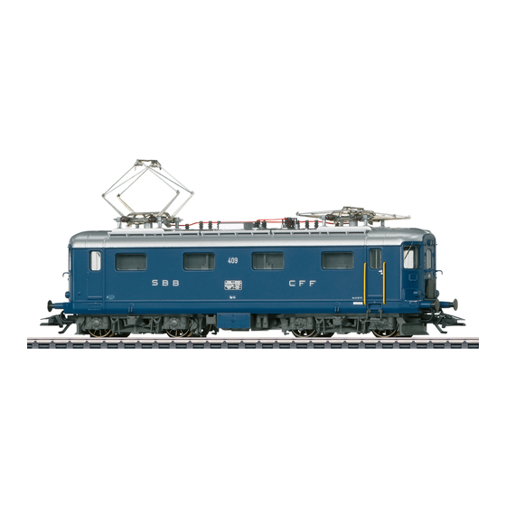 Märklin H0 Re 4/4 I Bedienungsanleitung