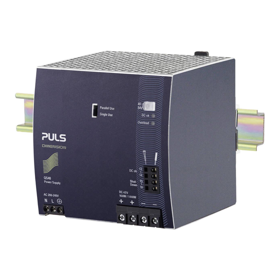 Puls dimension QS40.244 Bedienungsanleitung