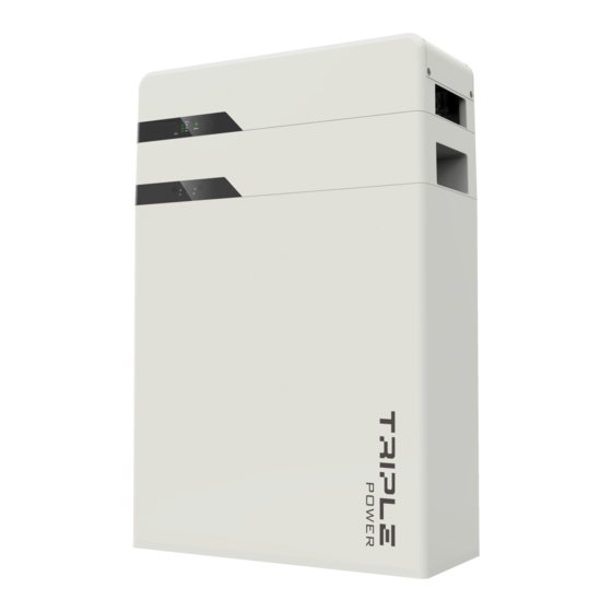SolaX Power Triple Power T-BAT series Benutzerhandbuch