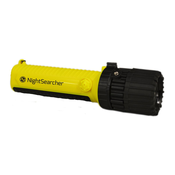 NightSearcher ZOOM ATEX FLASHLIGHT Kurzanleitung