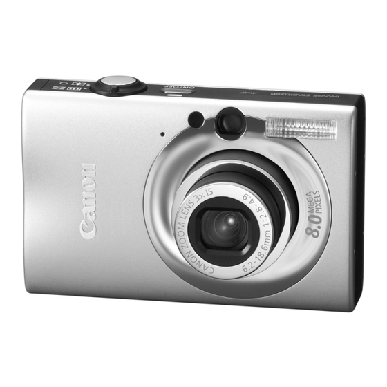 Canon DIGITAL IXUS 82 IS Benutzerhandbuch