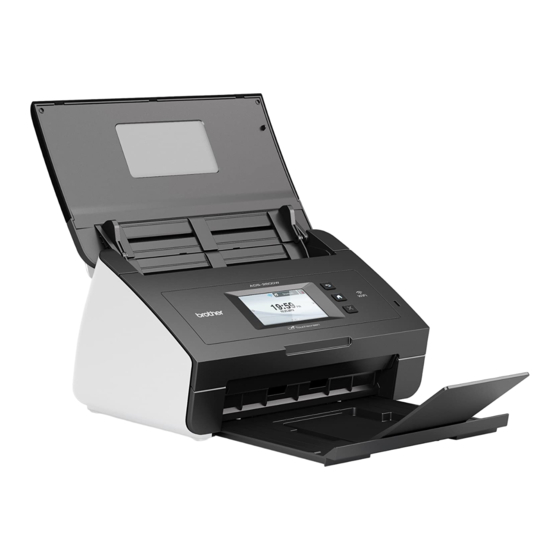 Brother ADS-2600W Installationsanleitung