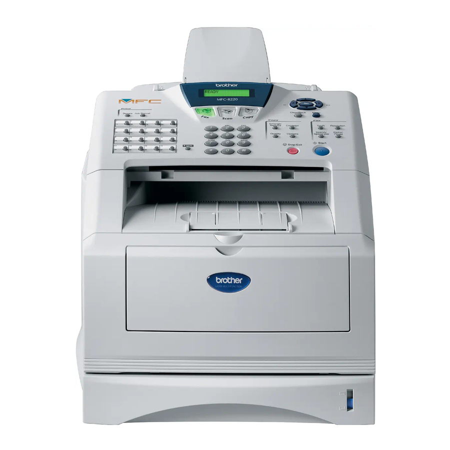 Brother MFC-8220 Benutzerhandbuch