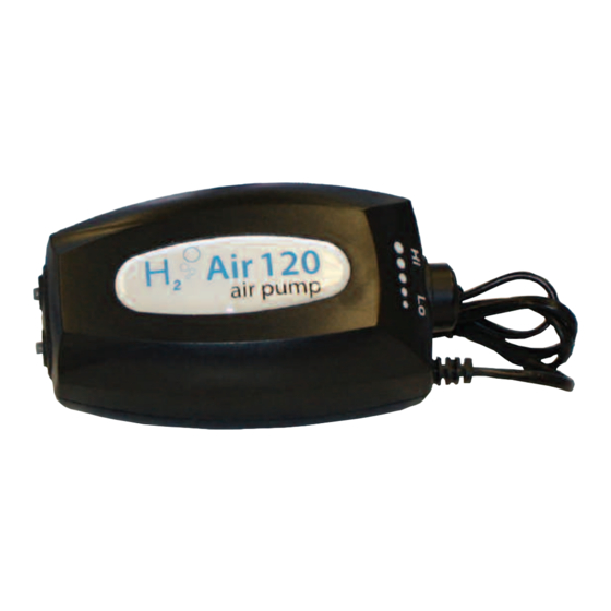 TMC aquaHabitats H2 Air serie Bedienungsanleitung