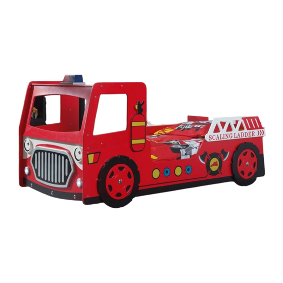 VIPACK FIRE TRUCK BED+LED SCFT201 Montageanleitung