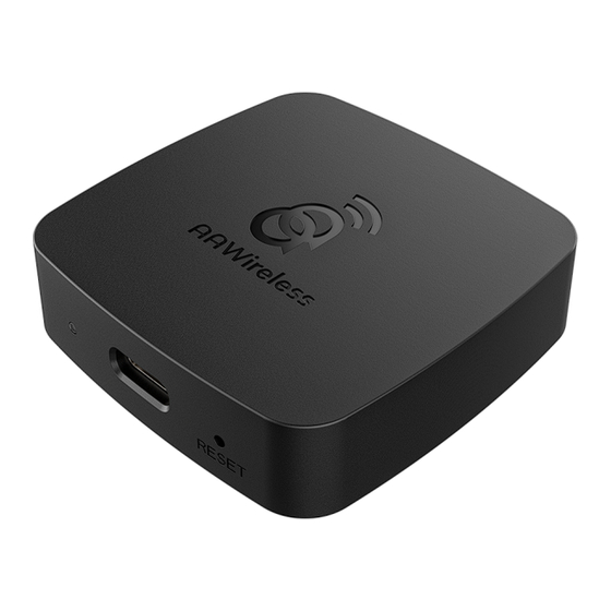 AA WIRELESS AAWireless-002 Bedienungsanleitung