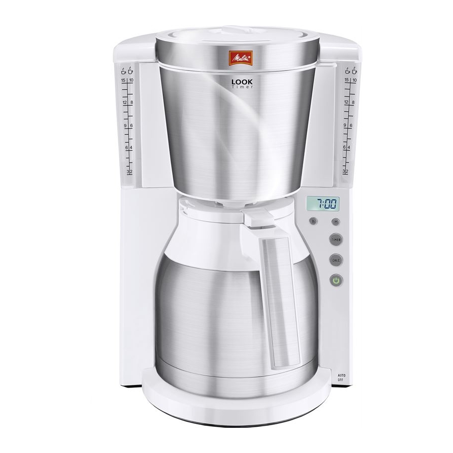 Melitta LOOK Therm Timer Gebrauchsanleitung