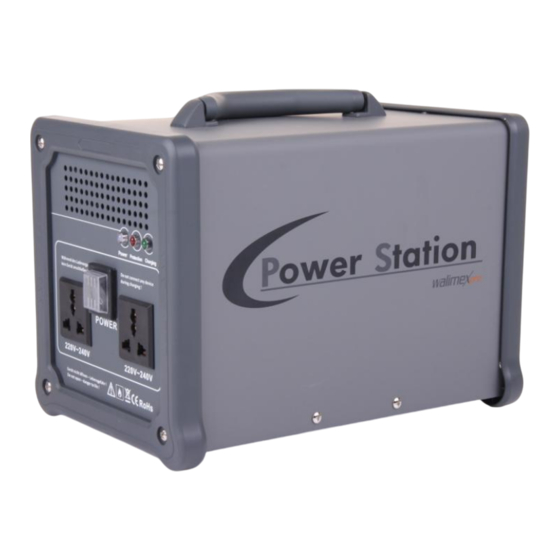 Walimex Pro Power Station Gebrauchsanleitung