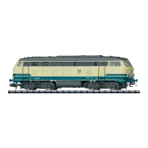 Minitrix 215 064-7 Bedienungsanleitung