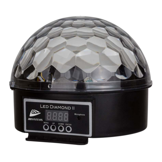 JB Systems LED Diamond II Bedienungsanleitung