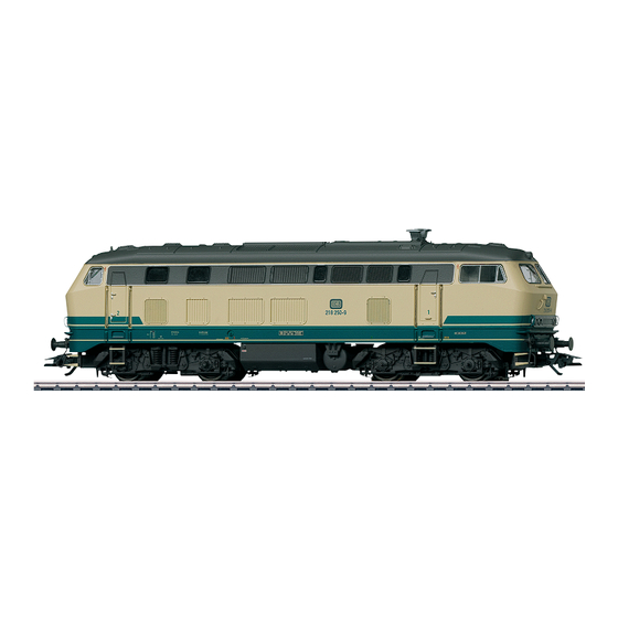 Märklin 39186 Bedienungsanleitung