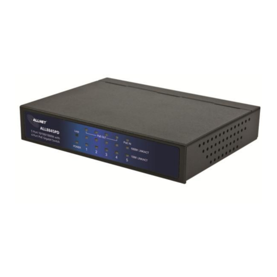 Allnet ALL8845PD Kurzanleitung