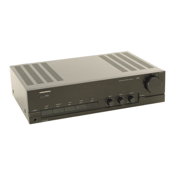 Grundig V 301 Serviceanleitung