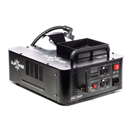 djpower DSK-1500V Bedienungsanleitung