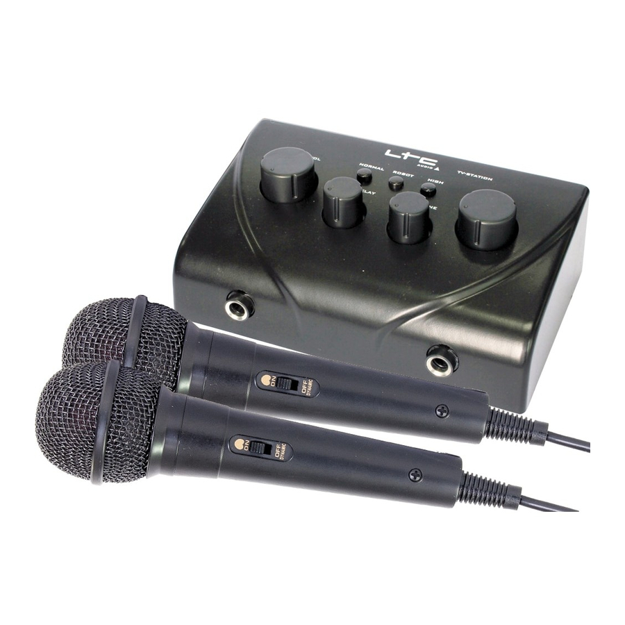 LTC Audio 10-9000 Handbücher