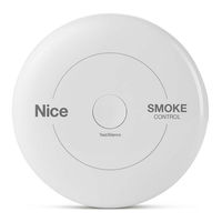 Nice Smoke-Control Anweisungen Und Hinweise Für Die Installation Und Die Bedienung
