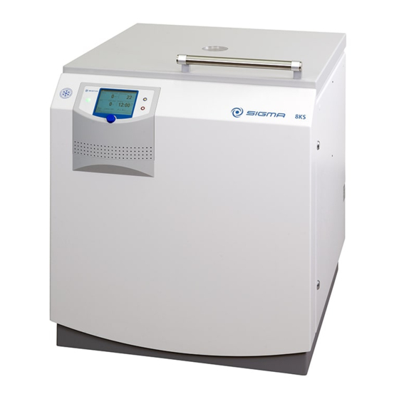 Sigma 8KBS Betriebsanleitung