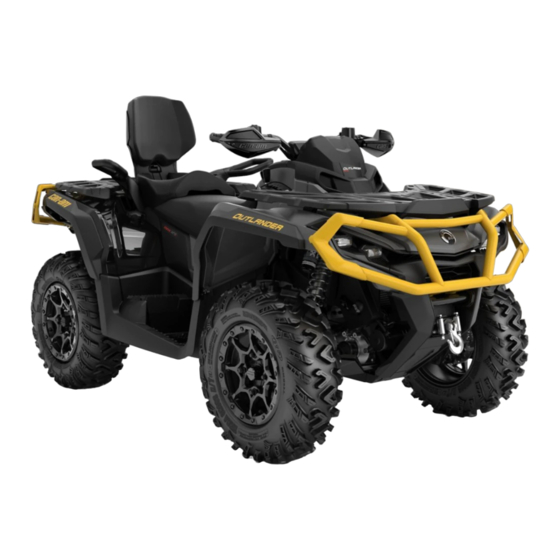 BRP Can-am OUTLANDER 2023 Bedienungsanleitung