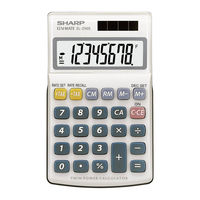 Sharp ELSI MATE EL-250S Bedienungsanleitung